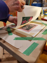 Load image into Gallery viewer, Printmaking: Linocut Landscape (June 11, 18, 25 @ 7:00 PM)