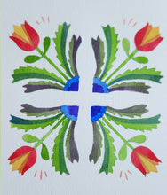 Load image into Gallery viewer, Watercolour: Quilt Square (28 May @ 7:00 PM)