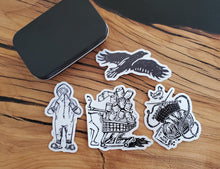 Load image into Gallery viewer, Covid Haiku Sticker Set