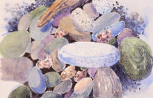 Load image into Gallery viewer, Watercolour: Pebble beach (17 June @ 7:00 PM)
