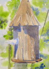 Load image into Gallery viewer, Watercolour: Birdhouse (April 30 @ 6:30 PM)
