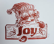 Load image into Gallery viewer, Raccoon Joy Card

